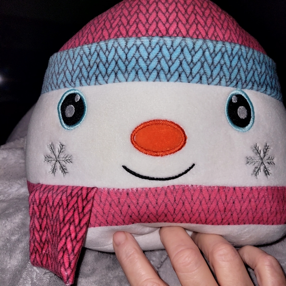 Snowman Cloud Pillow, Jumbo